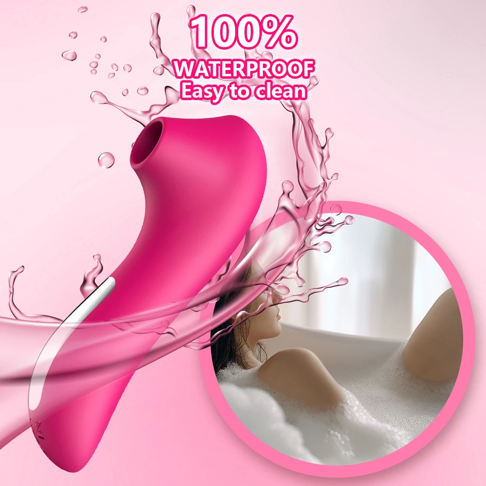 Silicone Nipple Clitoral Sucking Vibrator, Clitoral Stimulation Masturbator for Beginners Couple Sex Toys, Adult Sexy Sex Toys image 5