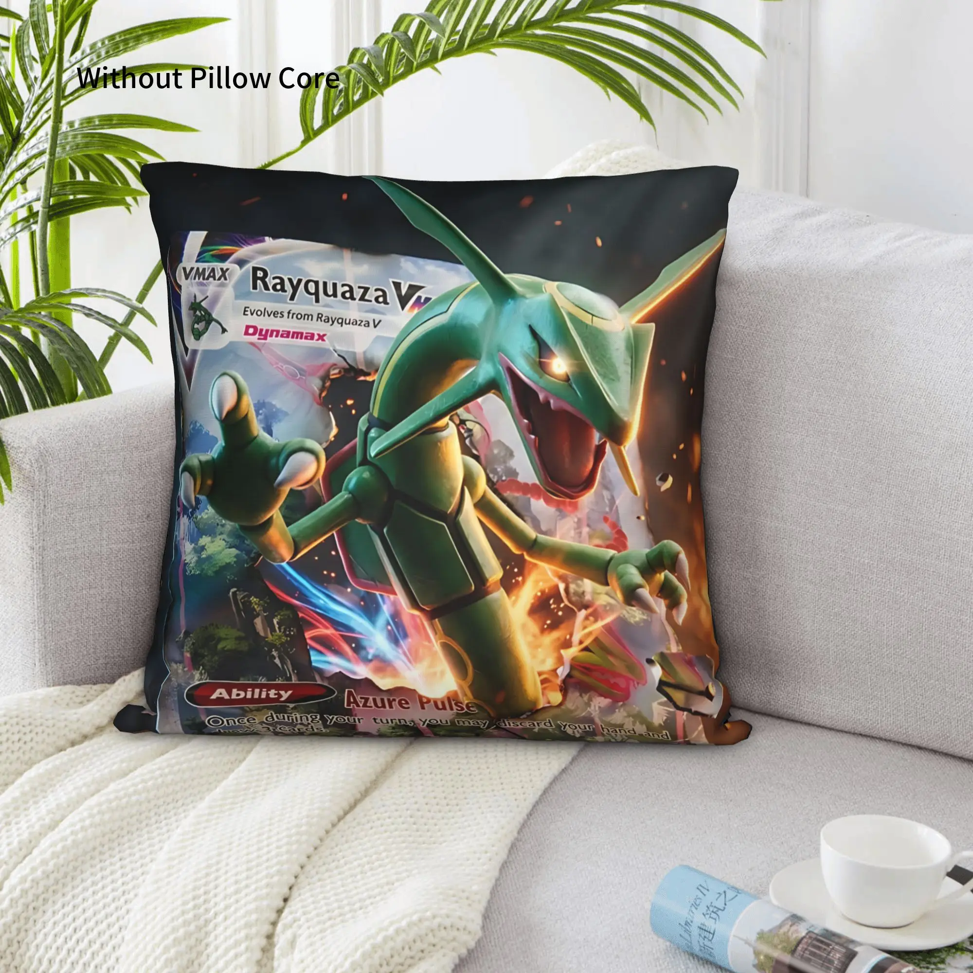 1 PC Pokemons Card Pattern double-sided printed Farmhouse Home Deco Pillowcases  Without Pillow Cores