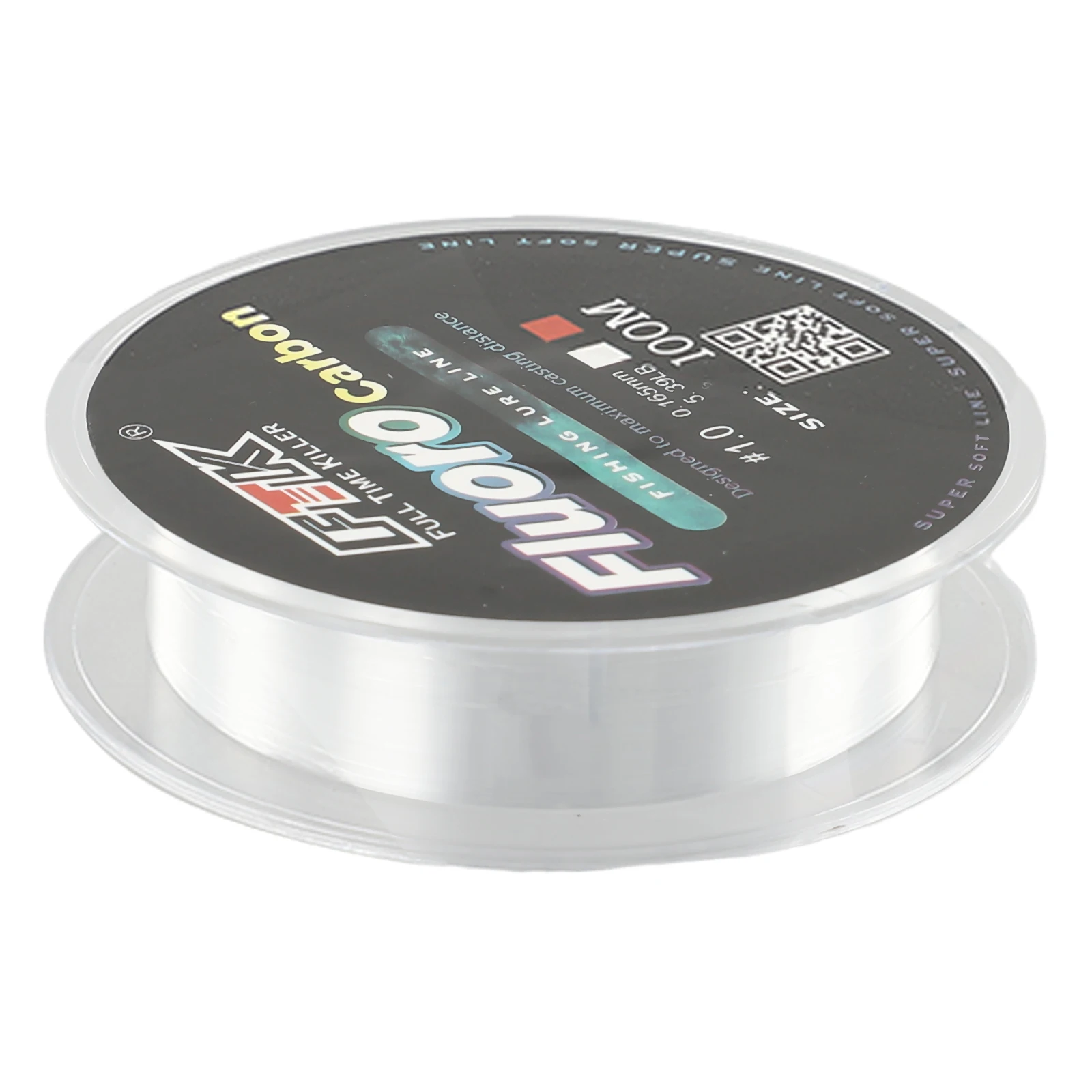 1roll Fishing Line 100M Fluorocarbon Fishings Lures Lines 4.13-34.32LB Carbon Fibers Leader Soft Line 50g Fishing Accessories