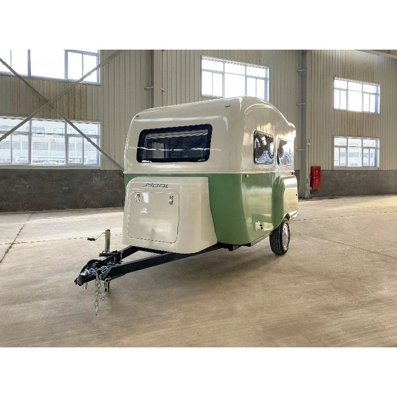 Mini Teardrop Camper Lightweight Portable Teardrop Caravan Trailer for Hot Sale Customized Compact Anti Rust For Outdoor Camping