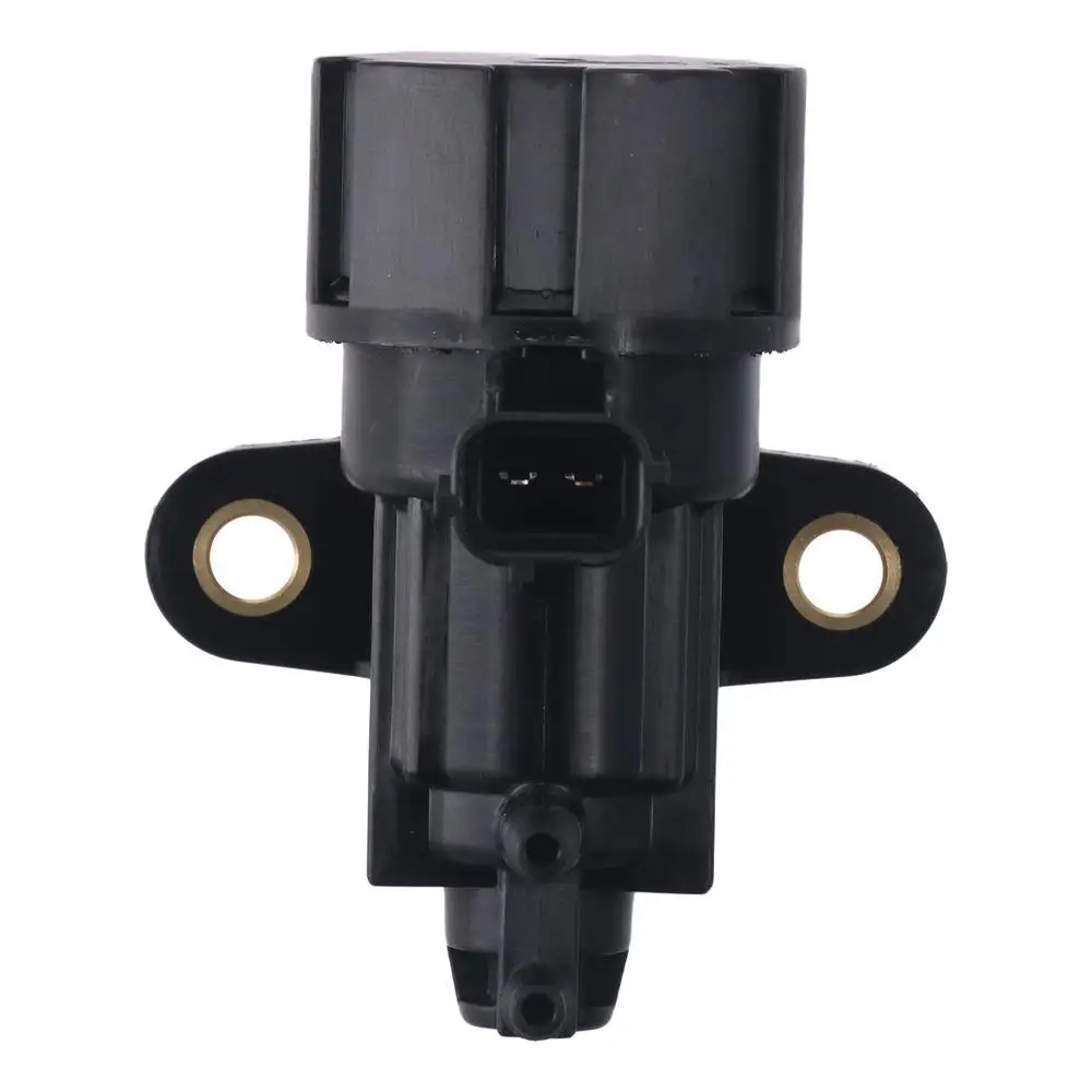 1pcs 3.14x1.65in EGR Vacuum Solenoid Valve Black ABS Car Accessories F63Z-9J459-AA F57Z9J459C EGR Valve Solenoid for Ford E150