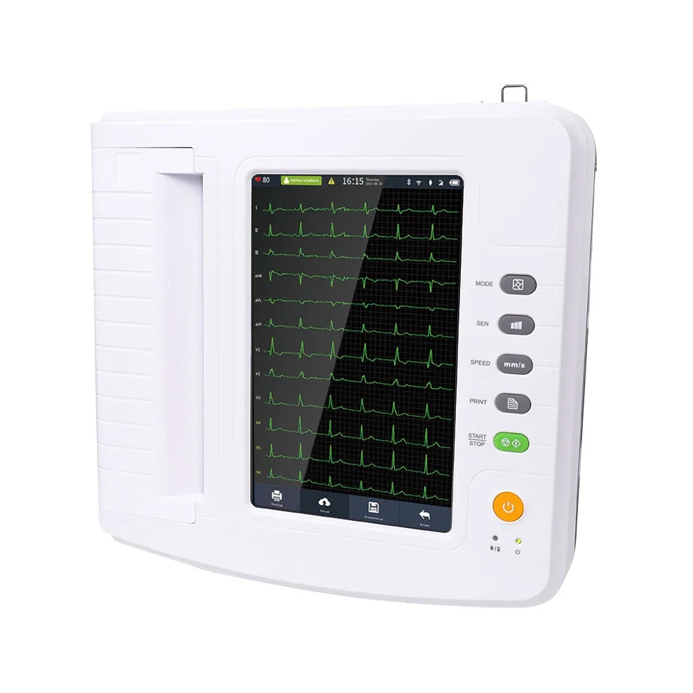 CONTEC ECG1212G ecg holter 12 channel 12 lead portable echocardiography machine