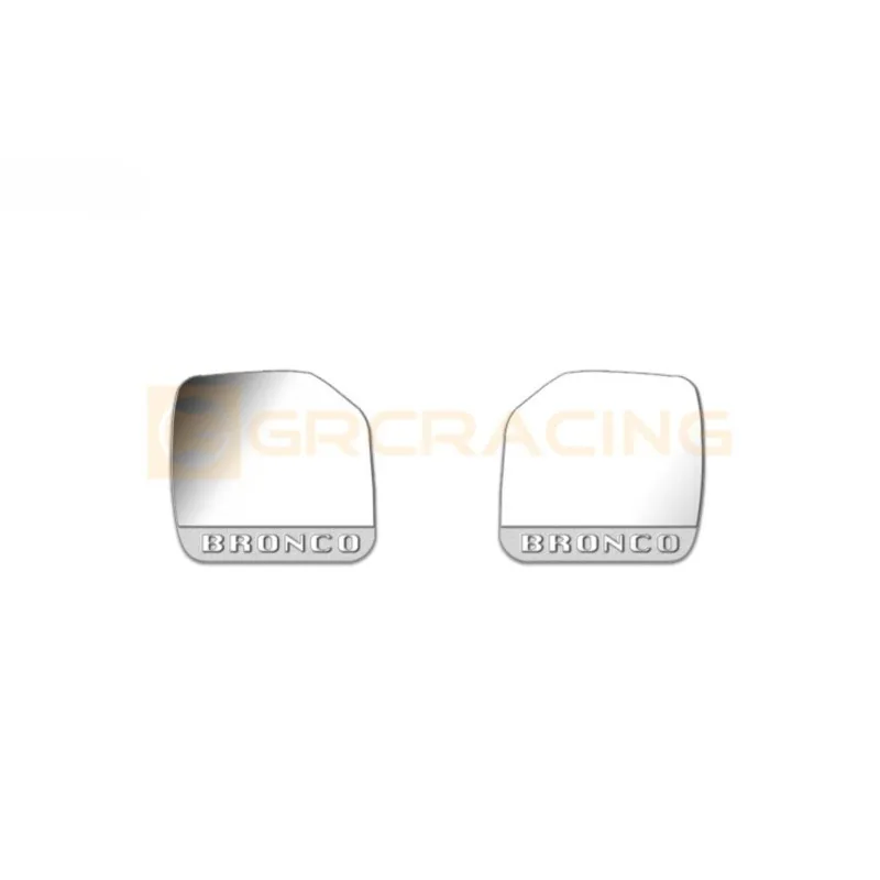 Stainless Steel Rear View Lens Specular Reflector For Trxs Trx-4m 1/18 Bronco Trx4m Rc Crawler Car Upgraded Parts