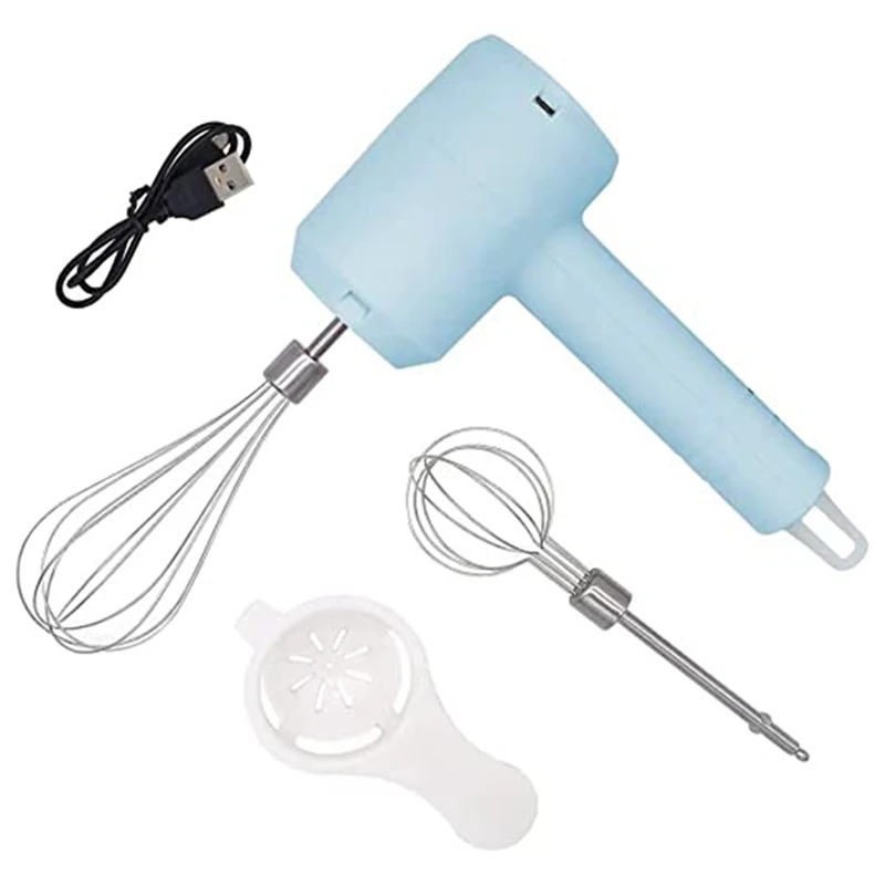 Handheld Baking Tool Electric Egg Whisk Egg White Cream Wireless Whisk And Mixer