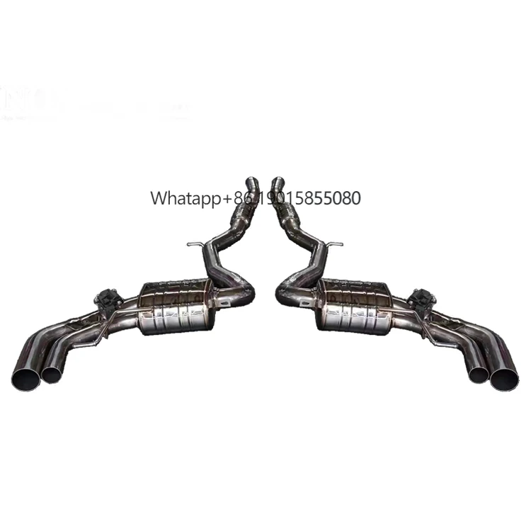 

Performance Exhaust Muffler Pipes Exhaust Catback for Mercedes Benz S63 AMG C217 Stainless Steel Valvetronic Exhaust