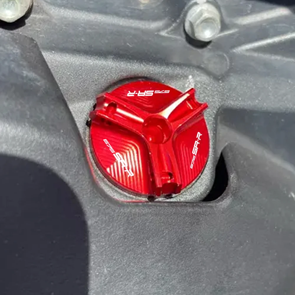 

2025 2026 For CFMOTO CF MOTO 675SR-R 675 SR-R SRR 675 675SRR Motorcycles Engine Oil Cup Fuel Filler Tank Cap Cover Accessories