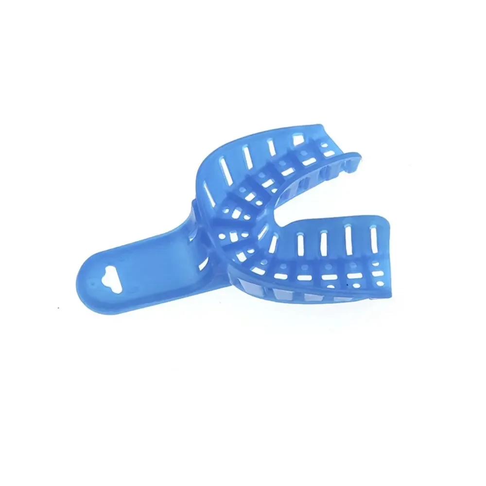 ELIJAH 9Pcs/Set Disposable Plastic Dental Impression Trays Dental Dental Impression Plastic Tray Dentist Laboratory Tool