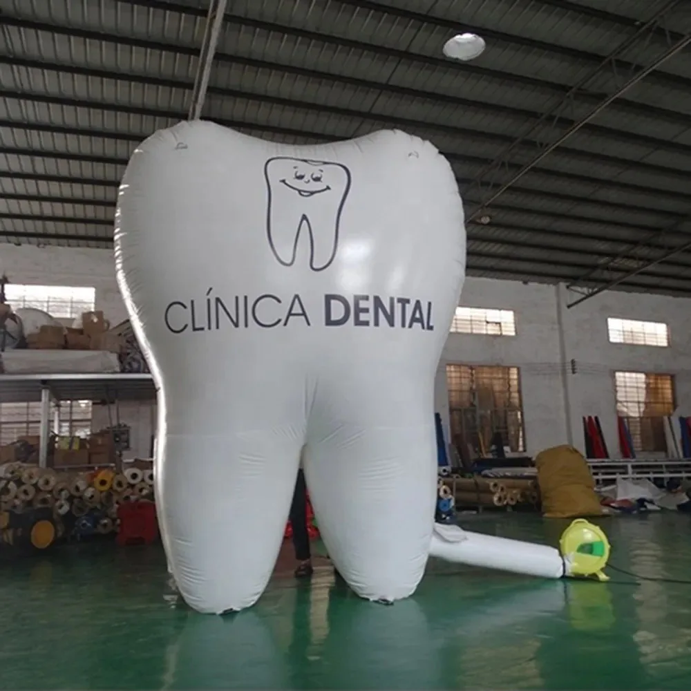 wholesale Wholesale Stand Inflatable Tooth Model Balloon with Custom  Customized Big Teeth for Dentist Advertising Promotion