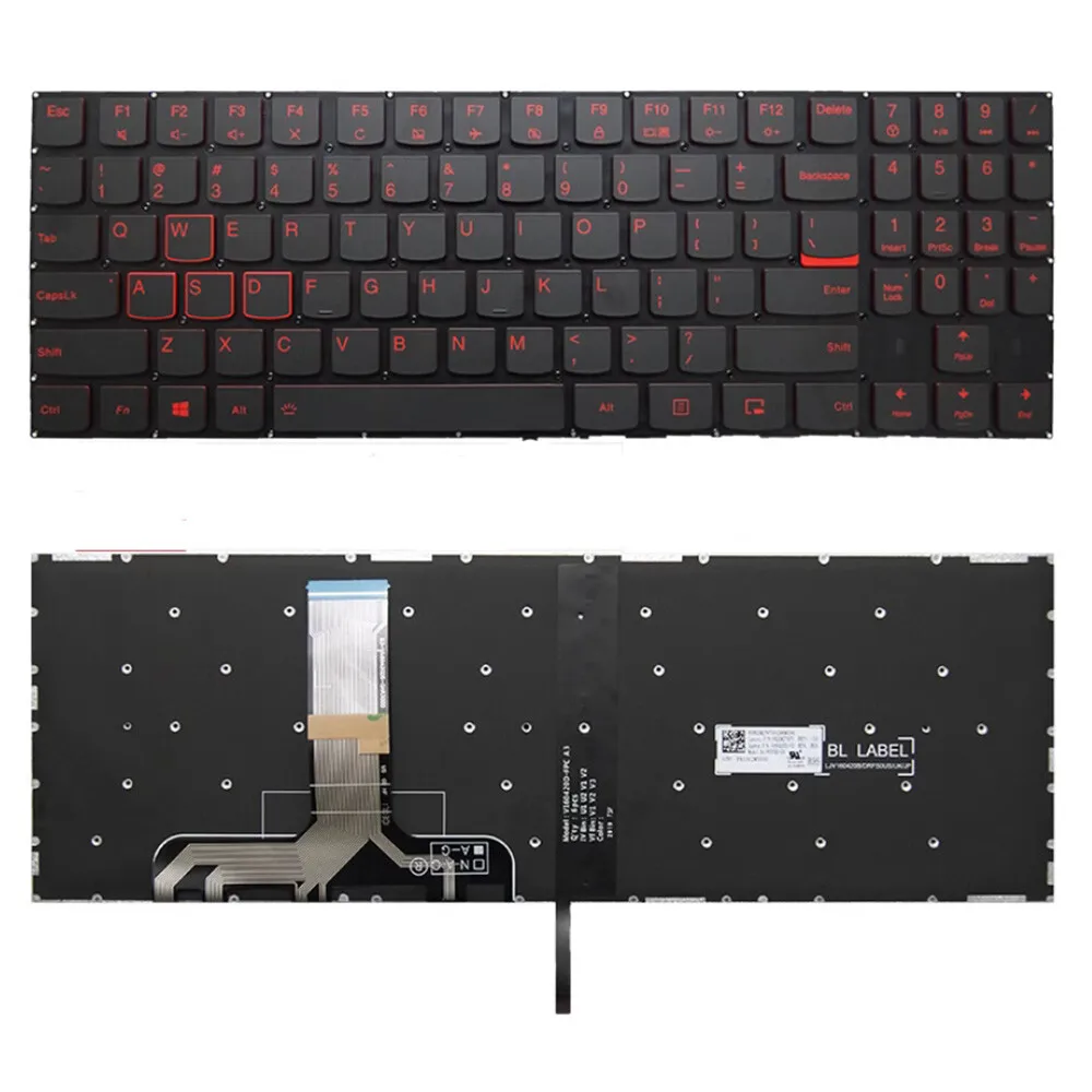 Replacement FOR Lenovo R720 Y520 Legion Y720 R720-15IKB Laptop Backlit Keyboard