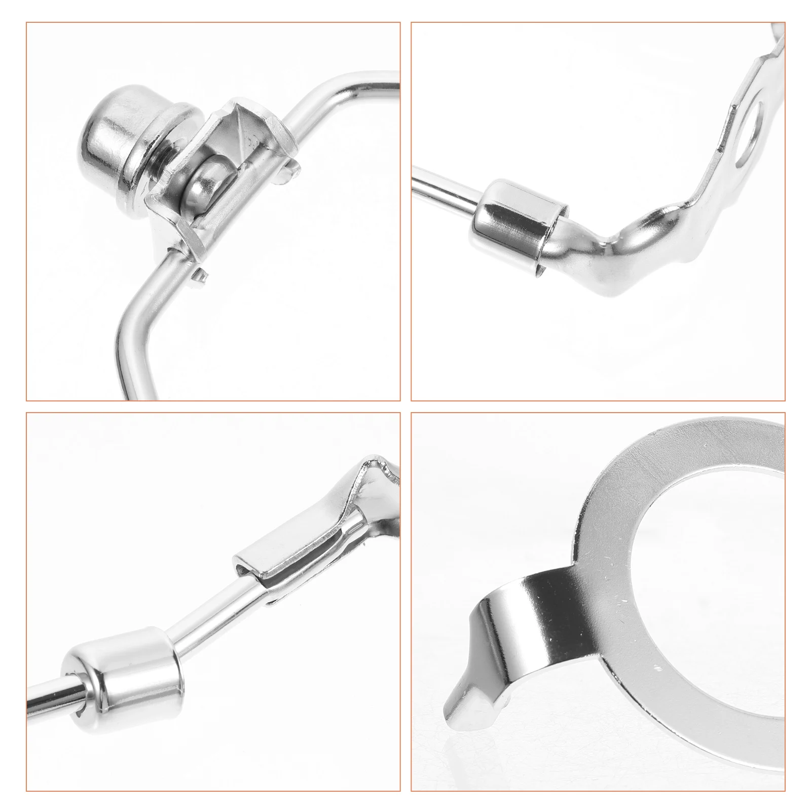 

1 Set 6 Inch Shade Holder Table Lamp Harp Frame Lampshade Adapter For E26 E27 E14 Bases Heavy Duty Lighting Accessories Diy Lamp