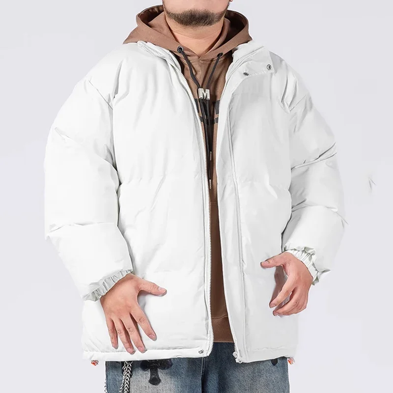 Plus Size Winter Jackets Men Oversized Parka Coat Loose Fit Large Size Waterproof Outdoor Hiking Men Clothing