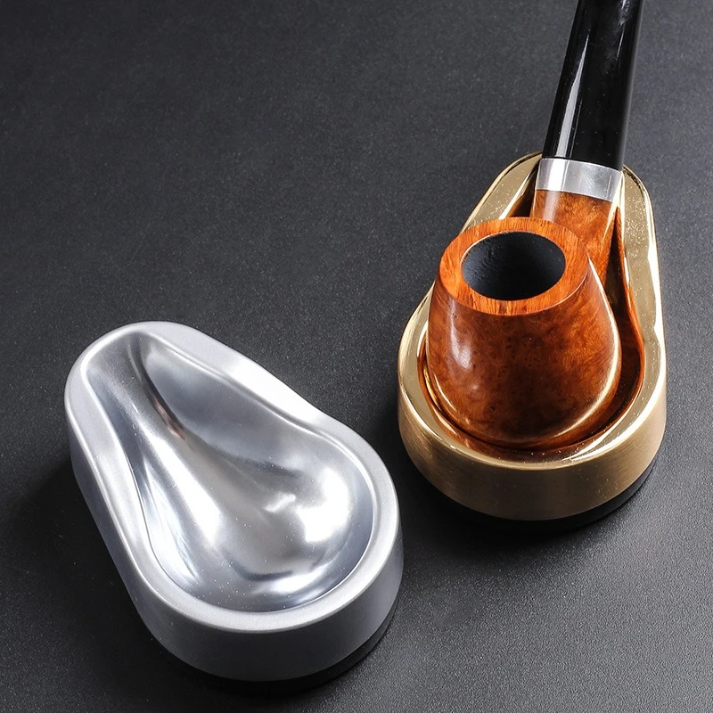 

Металлический держатель для труб Одиночная подставка для курительной табачной трубы Держатель для труб