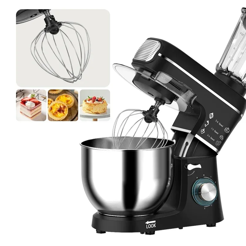 China Heavery Duty Commerical Home Kitchen Planetary Food Mixer for Baking Bread Cake 5/5.5/6/7L