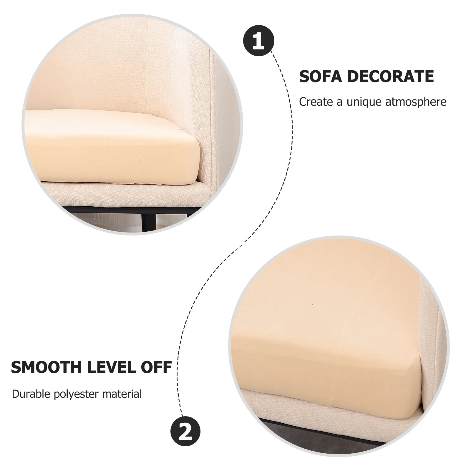 

1pc Sofa Cover Elastic Polyester Slipcover For Living Room Dining Room Furniture Protector Home Decor Seat Cover