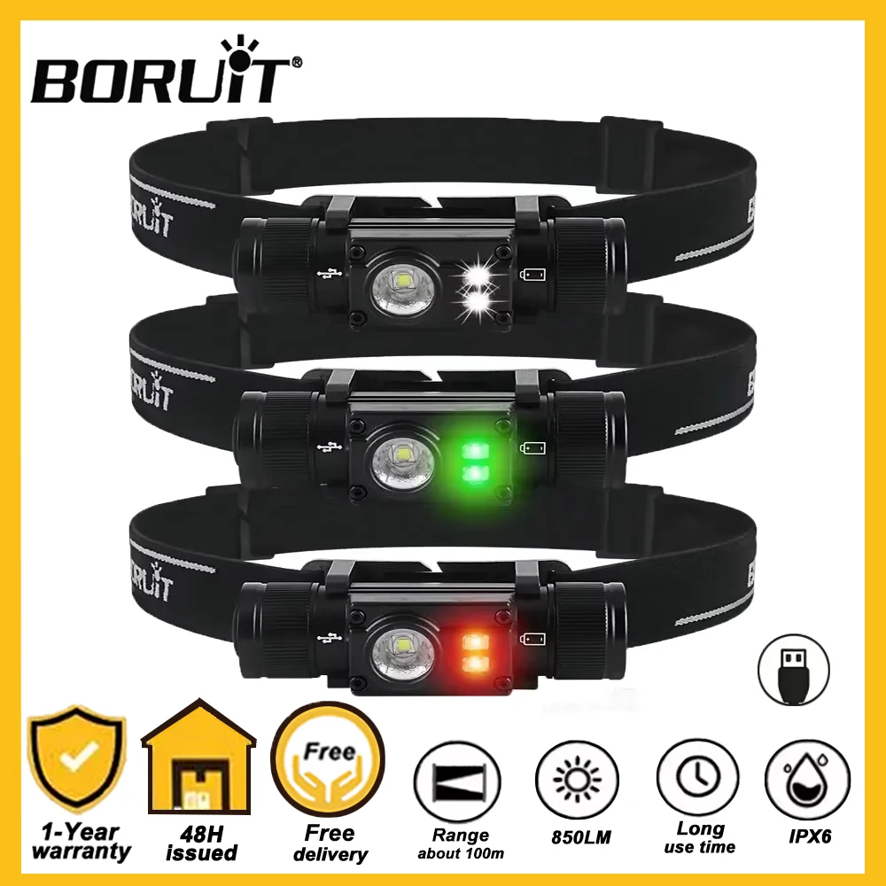 Boruit HP500 Led He… - image