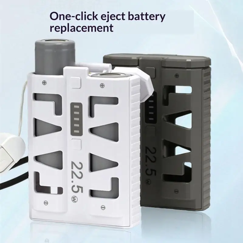 21700 Battery Holder DIY Kit One-Click Battery Swap 20W Fast Charging Case Lightweight Power Storage for Business Trips