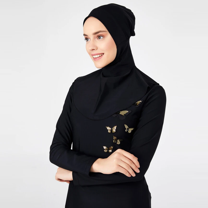 Hijabs Sportifs Islamiques Modal pour Femmes, Turbans Instantanés de Forme Cylindrique, Tête Instantanée Musulmane Ronde