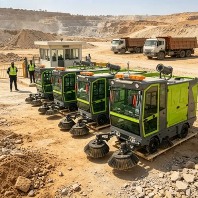 

Automatic Road Cleaning Machine with Mist Cannon for Dust Suppression Urban Road