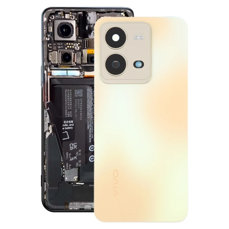 Battery Back Cover For vivo V25 with Camera Lens Cover