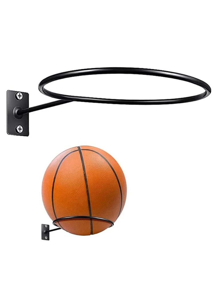 1pc Fußball Display Regal Ball Halter Wand Basketball Lagerung Rack Wohnzimmer Decor Platzsparend – Detail 14