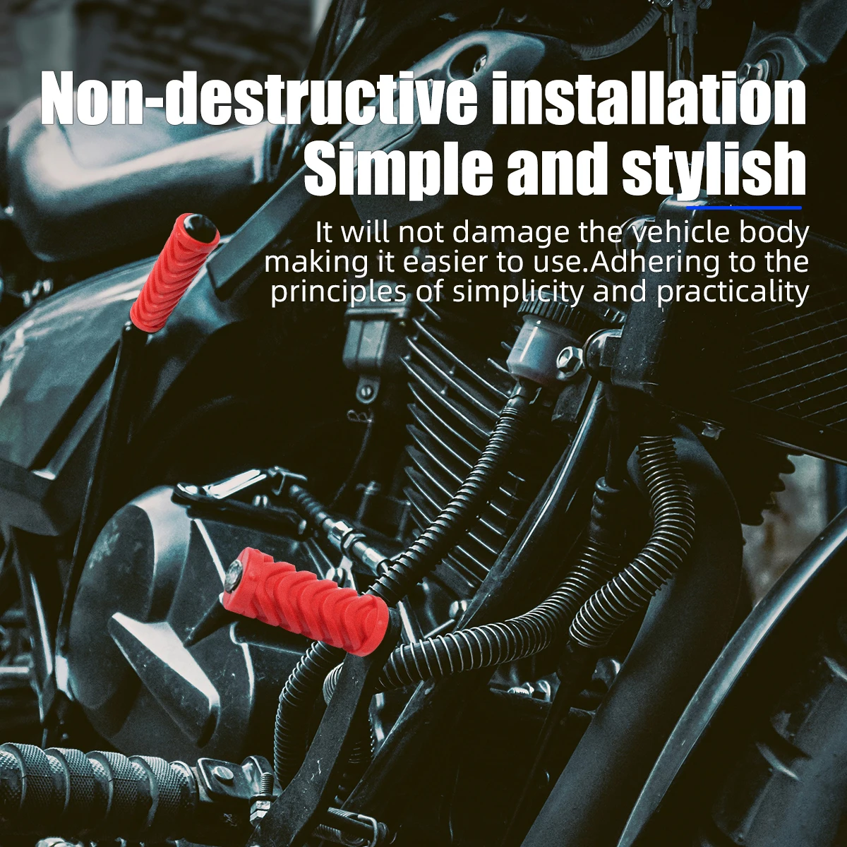 10Pairs Motorcycle Gear Shift Lever Rubber Non Slip Cover Foot Pad Pedal Soft Case Motorbike Shifter Lever Foot Pad