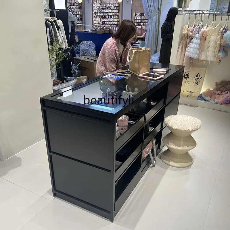 Paint Zhongdao Display Stand Clothing Store Zhongdao Table Display Stand Display Cabinet