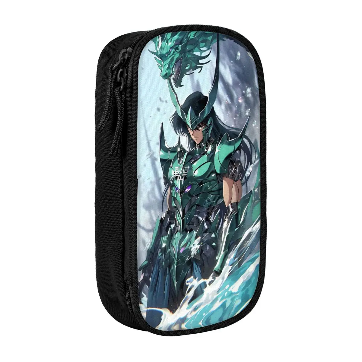 

Saints Seiyas Pencil Case Fashion Anime and Comics Pen Pencil Bags Student Large Storage Office Gift Pencil Box