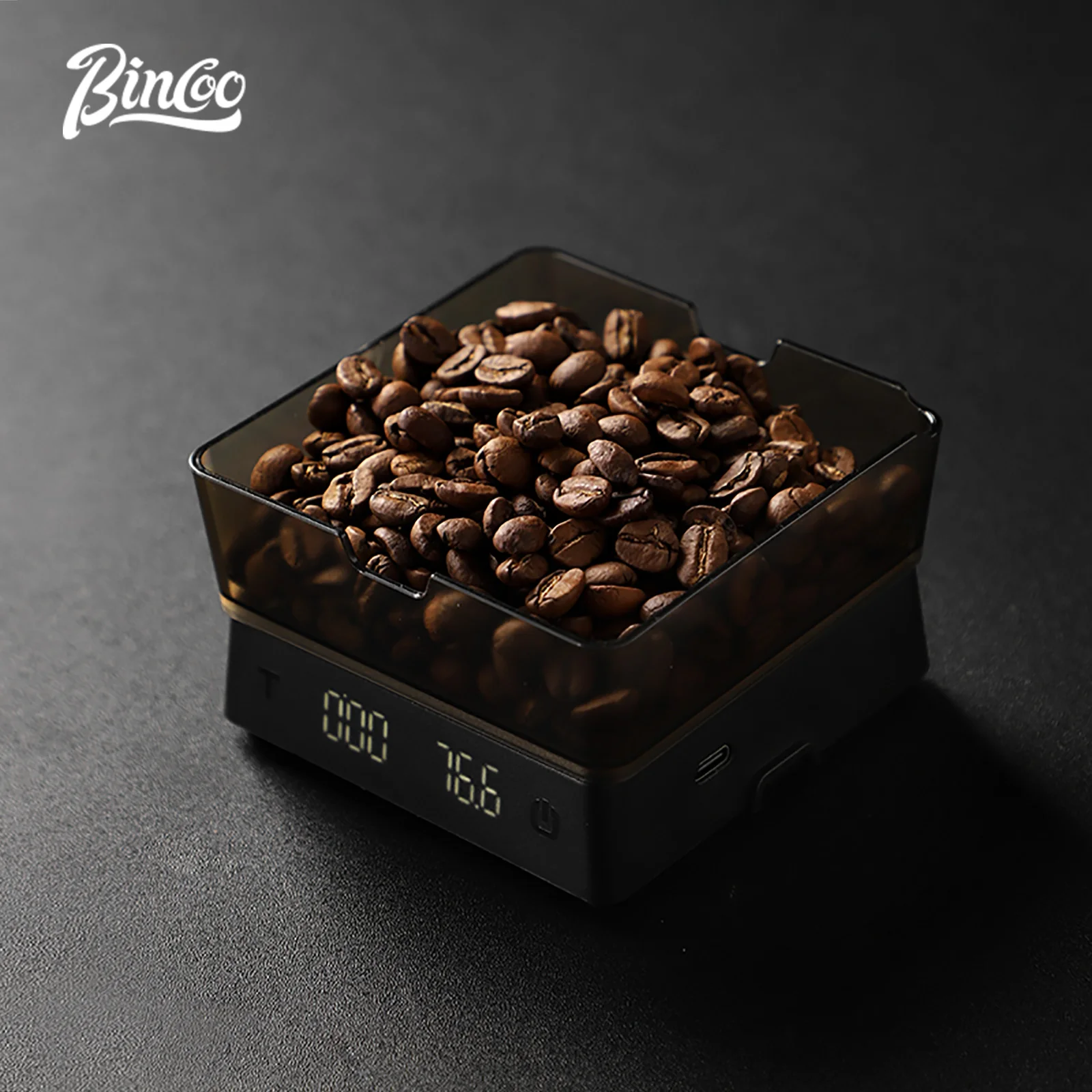 Bincoo Coffee เครื่องชั่งอิเล็กทรอนิกส์ Italian Special Coffee Bean Weighing Smart Hand Brewing Mini Portable Scale Coffee Appliance