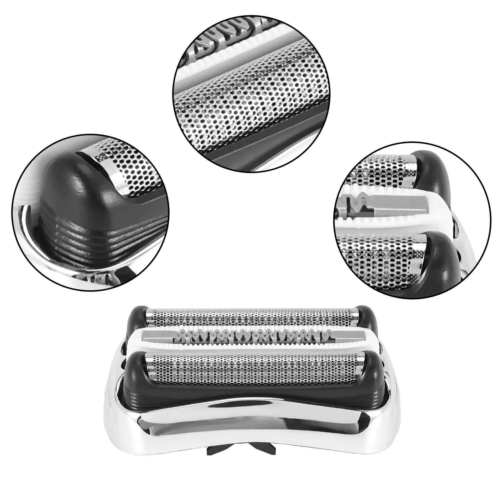

A13I-32S Сменная головка для бритвы, сетчатая мембрана для Braun Series 3, электробритвы 301S 310S 320S 3000S 3020S 3030S 3040