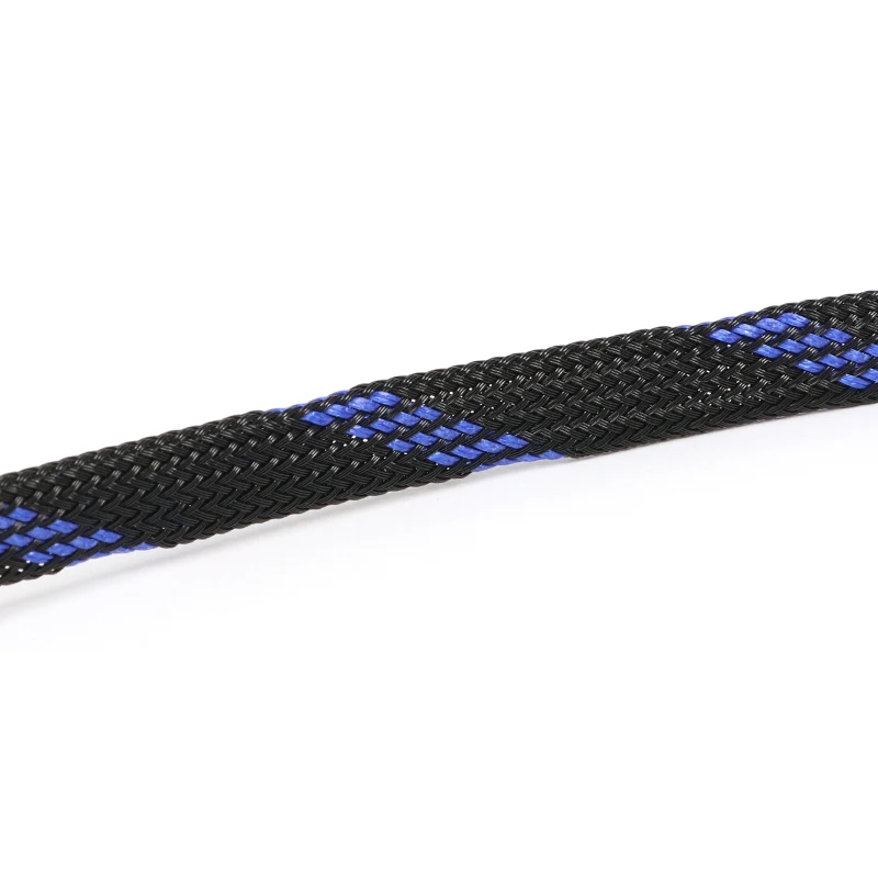 Multicolor PET Insulated Braid Sleeving for Cables