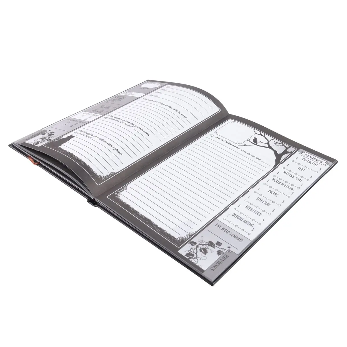PROFESSIONAL USE Journals Waiting for the Night Journal, Gothic Inspired, Journaling for Reading