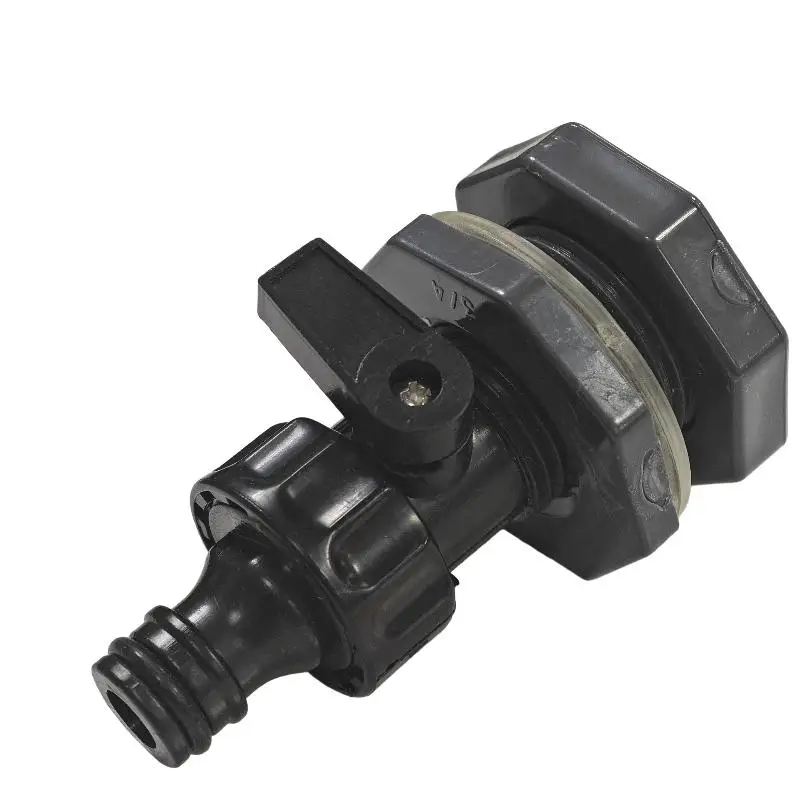1 Set 3/4 Inch Rain Bucket Valve Fittings Connectors PVC Rain Bucket Diverter Kit Water Pipe Fittings Home Spray  Accessories