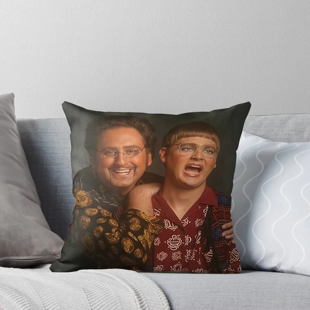 

tim and eric news Throw Pillow Cusions Cover Cushion Cover For Sofa Christmas Covers Decorative pillow case pillow