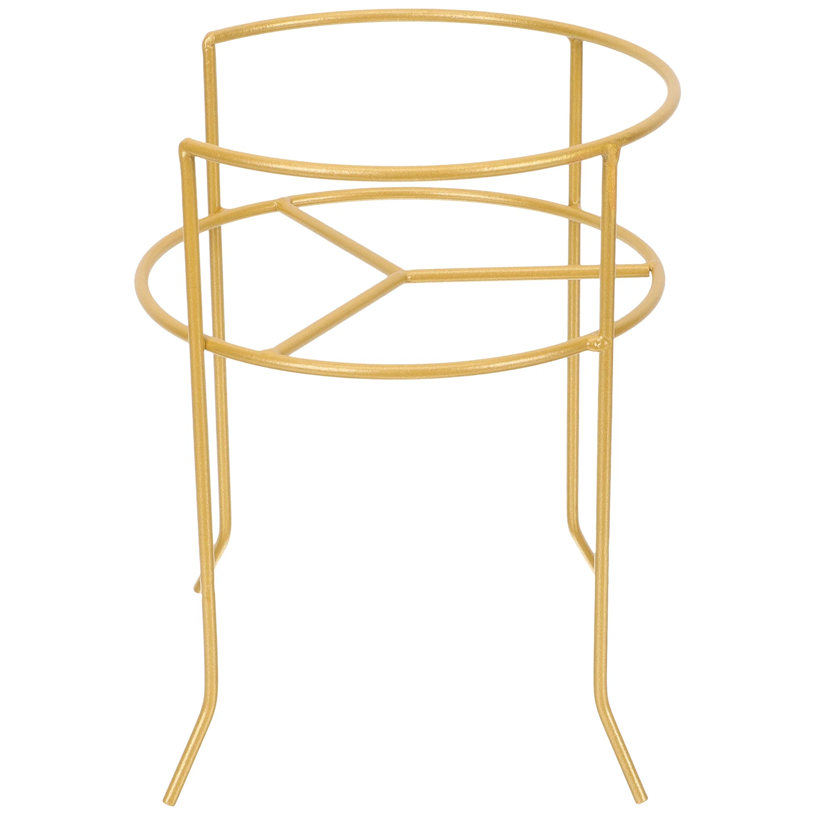 

Golden Thin Leg Frame Beer Bucket Stand Metal Dispenser Holder for Parties Home Supplies Kitchen Bar Tools