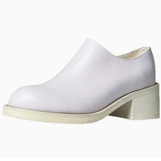 Mens Genuine Leather Dress Shoes Zipper Height Increasing Party Banquet Footwear Solid Color Cowskin Office Men Work Shoes