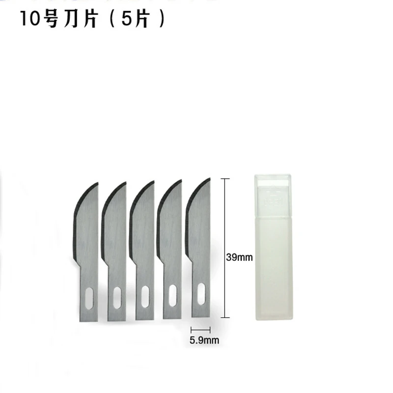 Antislip metalen scalpel + 11 stuks SK5 messen houtsnijwerk messen fruit voedsel ambachtelijke sculptuur graveermes handgereedschap WL-9302S