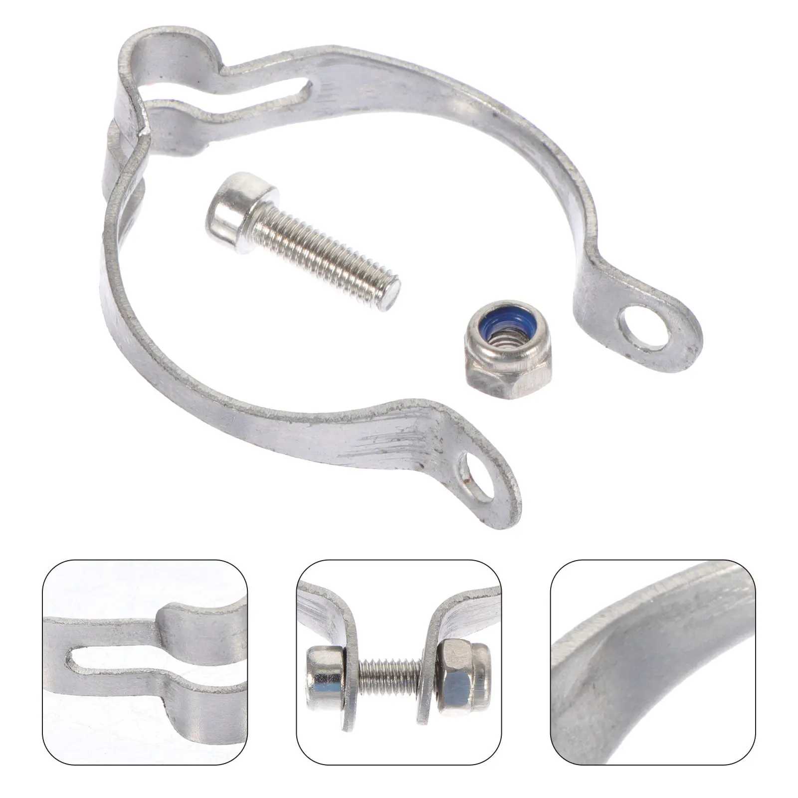 2Pcs Steel Bike Wire Clamps Quality Brake Cable Holders Easy Install Cycling Brake Shifter Wire Fixing Shifter Lines Fixing Tool