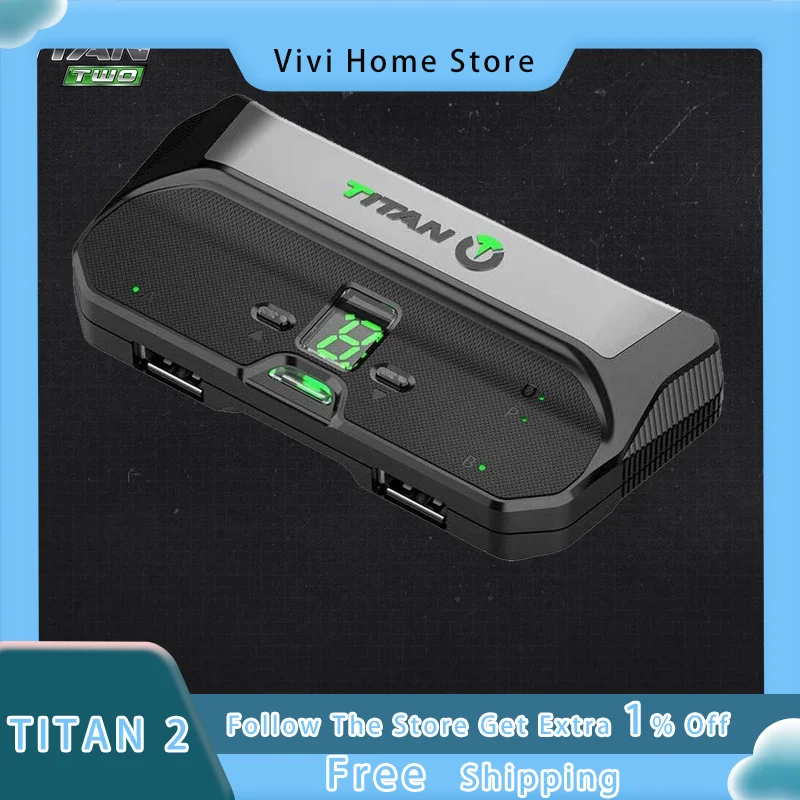 Titan Two Multi-Functional Cross Platform Adapter Versatile Gaming
