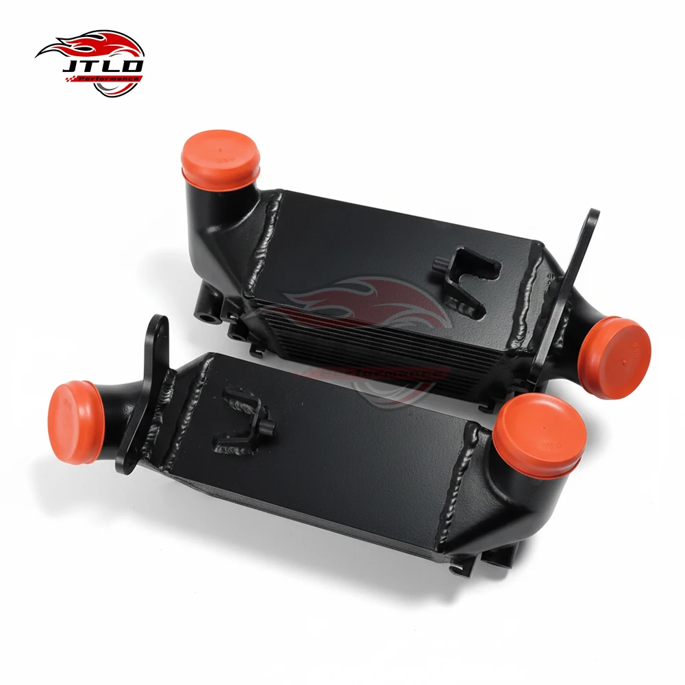 JT-PC179 Competition Aluminum Intercooler For Audi C8 RS6 RS7 4.0 Larger Volume TIG Welded Twin Kit 2 Piece Set