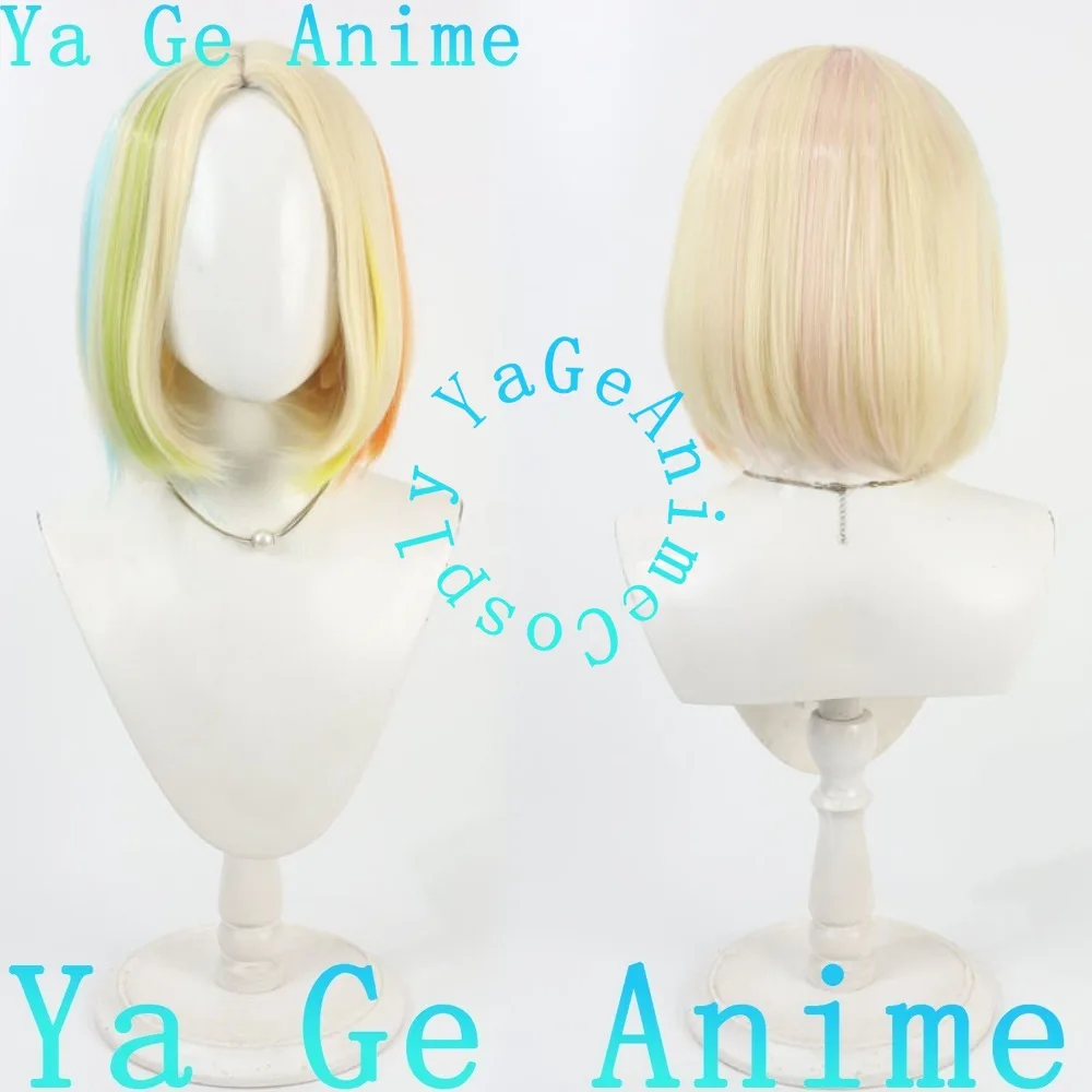 Ya ge anime loja roulston menina cosplay peruca anime jogos halloween carnaval festa cabelo sintético resistente ao calor