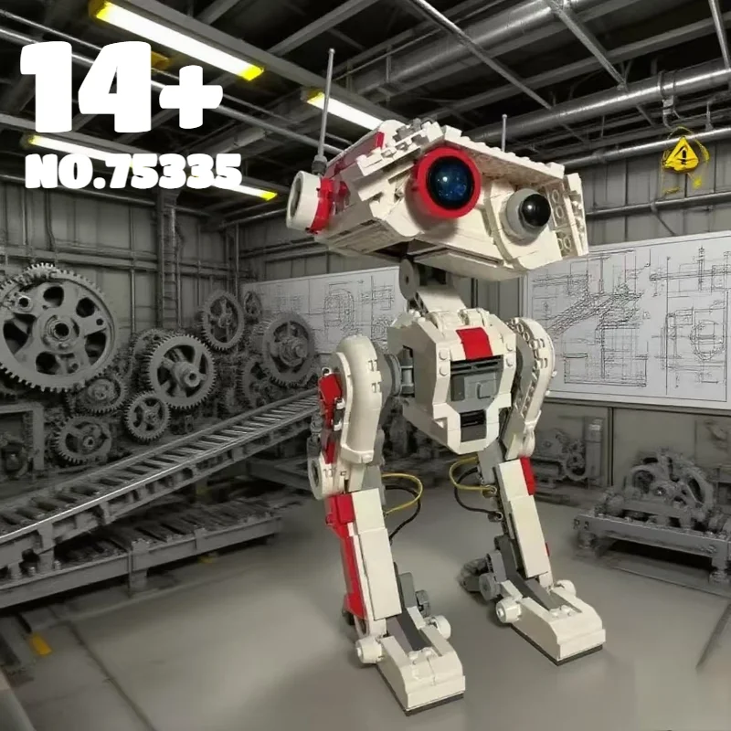 صالح 75335 ستار خطة BD-1 روبوت Posable Droid الشكل اللبنات نموذج الطوب لعب للكبار الاطفال هدايا عيد الميلاد