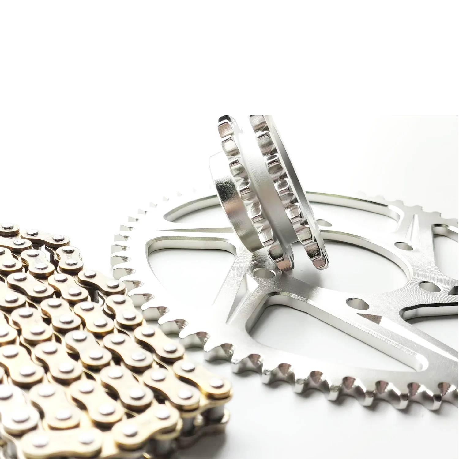 

2022-2025 Ultra bee Electric dirt bike UB upgrades first stage drive kit Belt drive is upgraded to chain drive kits