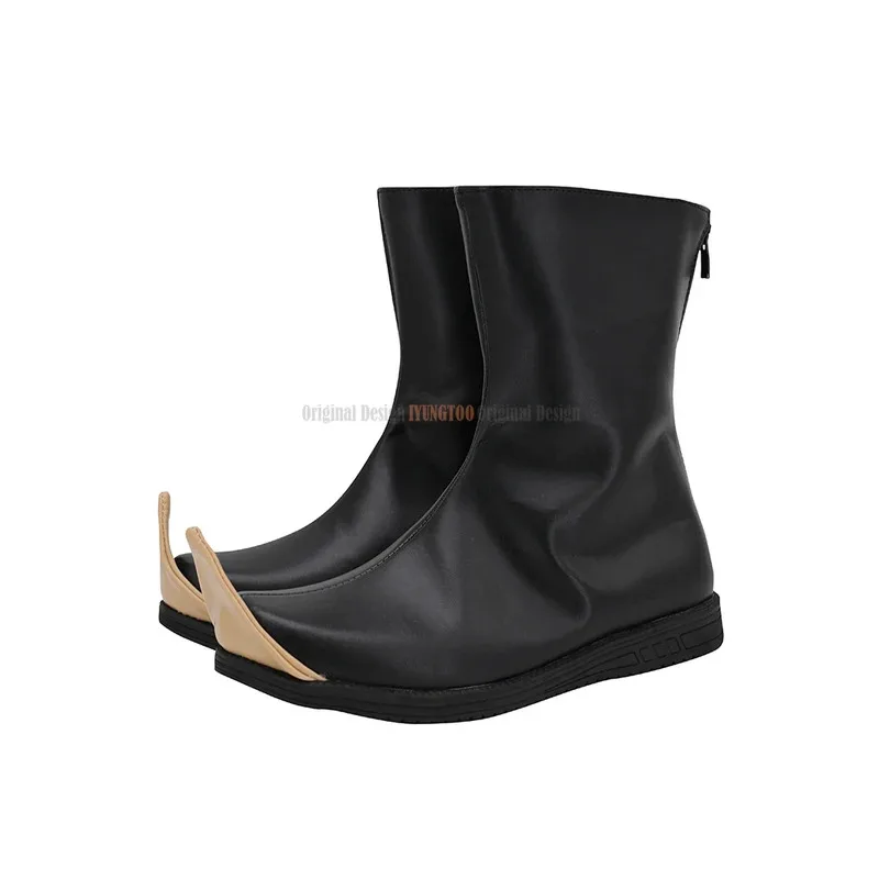 

qq98Avatar Avatar: The Last Airbender Mai Boots Черные туфли для Хэллоуина Comic-con Косплей