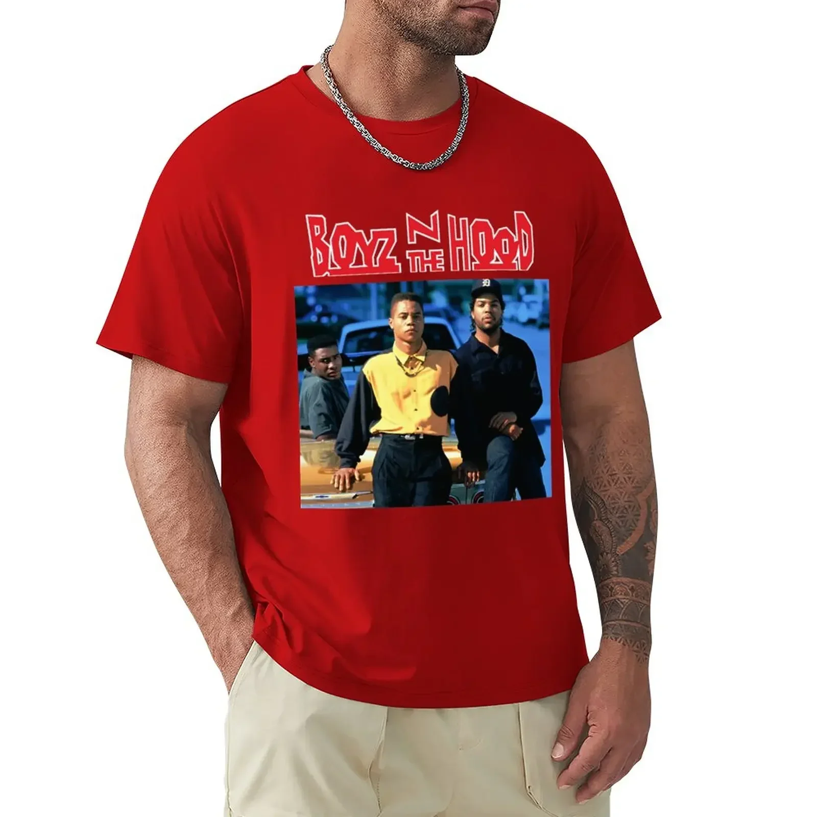 Boyz N The Hood T-Shirt Tees Blouse Sports Fans Men T Shirts