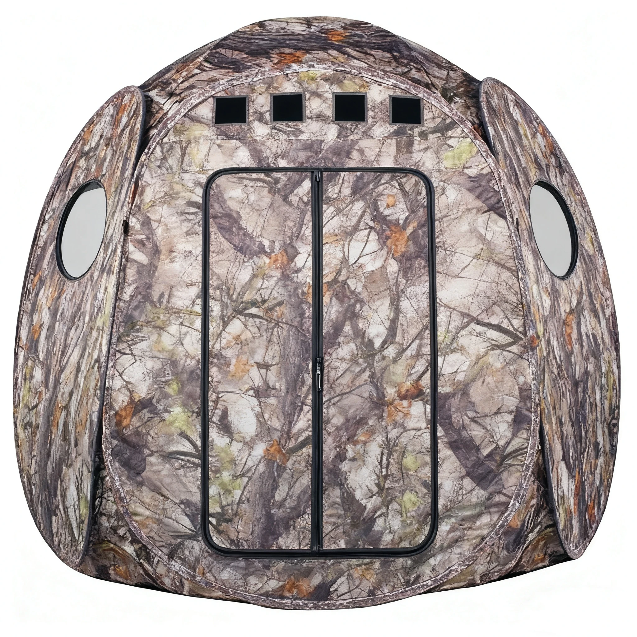 

STLF Outdoor Wilderness Double Quick-Pitch Automatic Waterproof Family Hunting Season Tent Large Space Oxford Cloth Material Bea