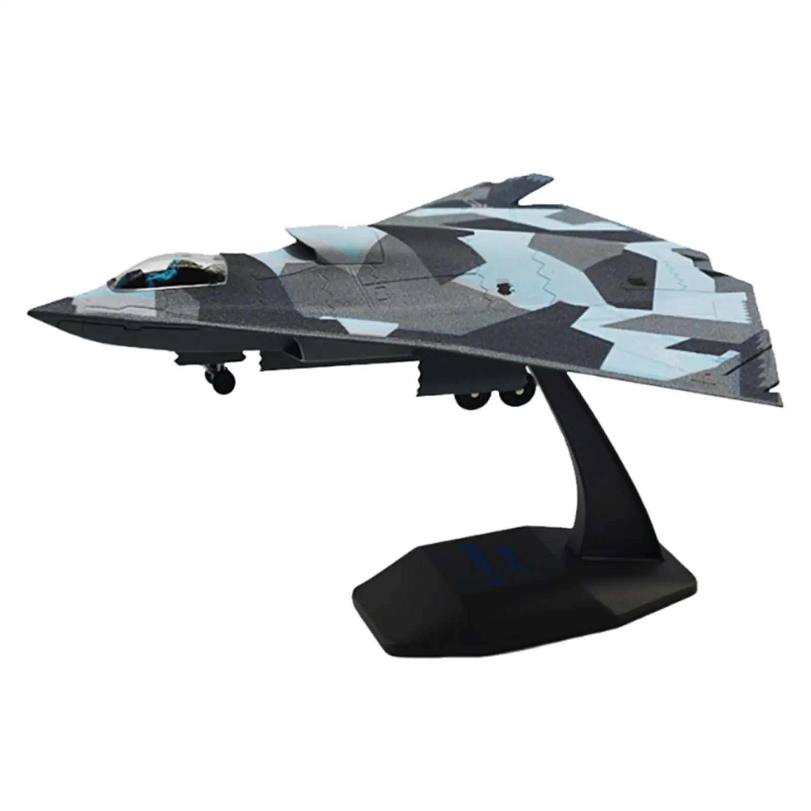 

1/144 Scale J36 Fighter Model Collectibles Simulation Simulated Airplane Toy for Cafes Bookshelf TV Cabinet Office Decorations