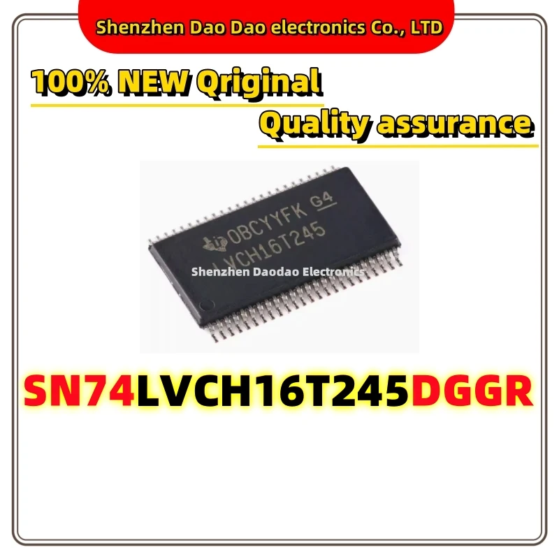 

5 SN74LVCH16T245DGGR LVCH16T245 TSOP-48 16-bit dual Power bus transceiver chip IC New original