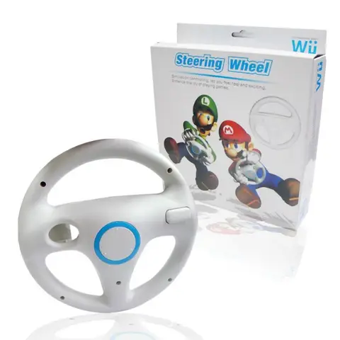 Marios Anime Kart Wii Oyun Kumandası Gamepad Tasarım Oyun Kumandası Yarış Oyunu Direksiyon Simidi Ergonomik Çocuk Hediyeleri Oyuncaklar