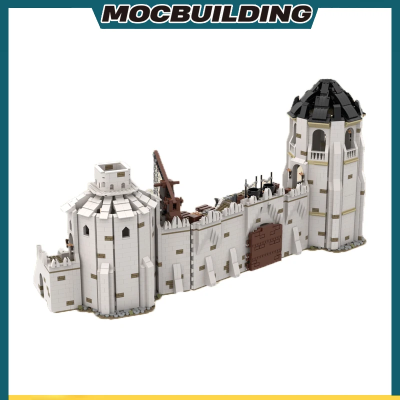 MOC Building Block Southern Gate of Rammas Echor Technology Bricks DIY Castle Assembled Architecture Model Toy Holiday Gifts