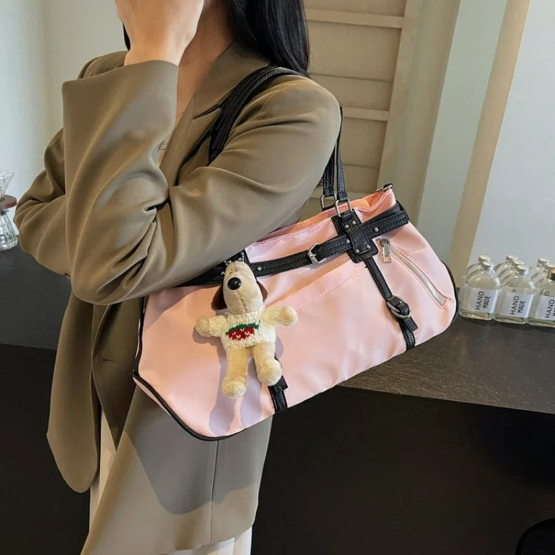 

Classic Elegant Leather Tote Bag For Women Luxury Designer Shoulder Purse Stylish Crossbody Handbag Ladies Messenger Bag